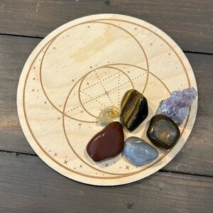 The Eye of Luna crystal connection kit with 6 crystals
